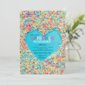 愛招待状の振りかけて下さい 招待状 (スタンド正面)