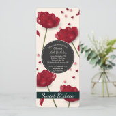 愛招待状の花 招待状 (スタンド正面)