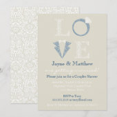 愛招待状 招待状 (正面/裏面)