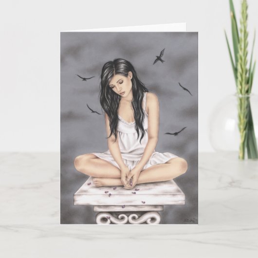 愛挨拶状で孤独 カード (正面)