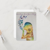 愛挨拶状の発送 カード (正面/裏面インサイチュ)