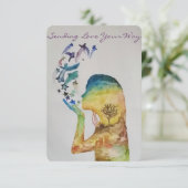 愛挨拶状の発送 カード (スタンド正面)