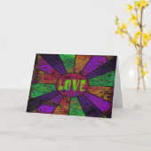 愛挨拶状 カード (黄色い花)