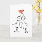 愛挨拶状 カード (黄色い花)