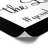 愛救済のハッシュタグの印結婚象を捉える ポスター (角)