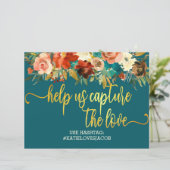 愛救済を捉える – ティール(緑がかった色)&オレン結婚ジ (スタンド正面)