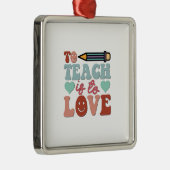 愛教えする メタルオーナメント (右)