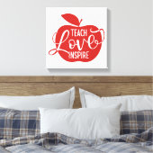 愛教えのインスパイア声 キャンバスプリント (インサイチュ (寝室))