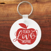 愛教えのインスパイア声 キーホルダー (正面)