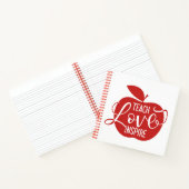 愛教えのインスパイア声 ノートブック (内部)