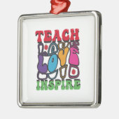 愛教えのインスパイア声 メタルオーナメント (左)