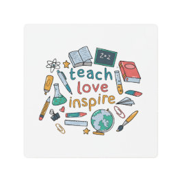 愛教えのインスパイア声 メタルプリント