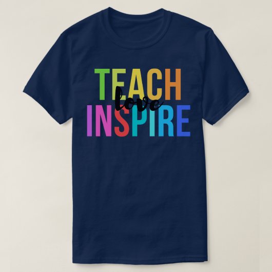 愛教えのインスパイア声 Tシャツ (デザイン正面)