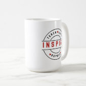 愛教えの繰り返しやる気を起こさせる コーヒーマグカップ (正面右)