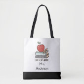 愛教えの贈りインスパイア物を先生に合わせる トートバッグ (正面)