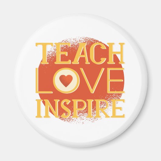 愛教えインスパイアのことわざ-先生引用文 マグネット (正面)
