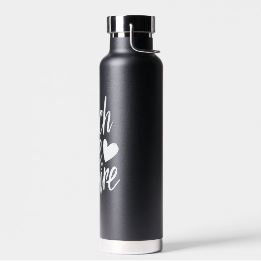 愛教えインスパイア先生の日の贈り物の先生生活 ウォーターボトル (左面)