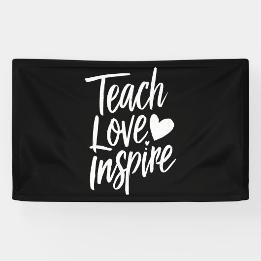 愛教えインスパイア先生の日の贈り物の先生生活 横断幕 (横)