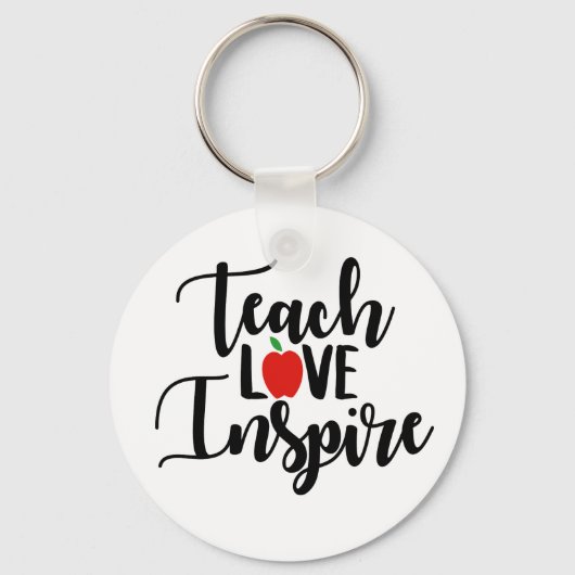 愛教えインスパイア先生語keychain キーホルダー (正面)
