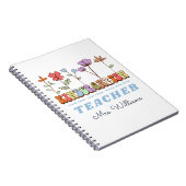 愛教え生野草幼稚園先生 ノートブック (右側)