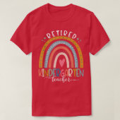 愛教えBoho Rainbow Kindergart退職した Tシャツ (デザイン正面)
