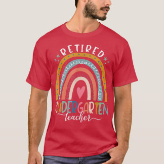 愛教えBoho Rainbow Kindergart退職した Tシャツ
