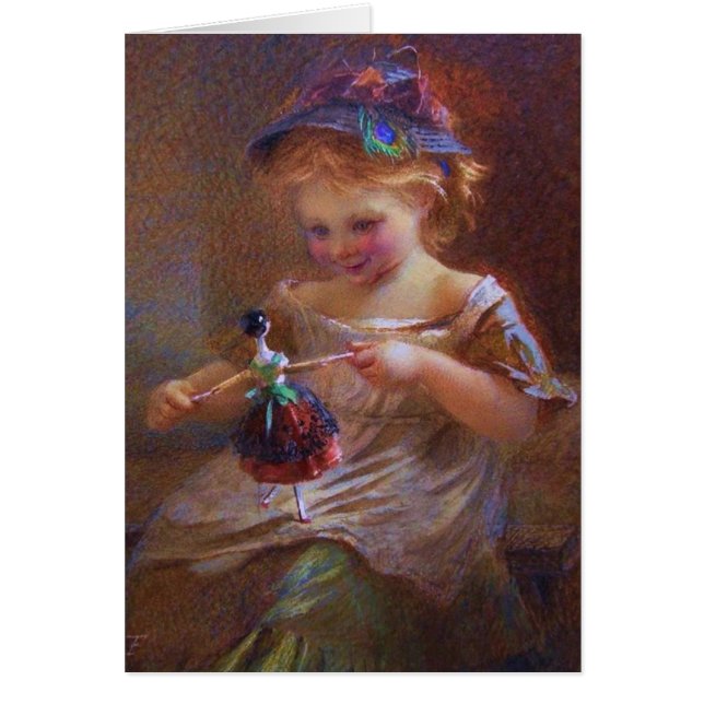 愛敬のある小さな女の子 (正面)