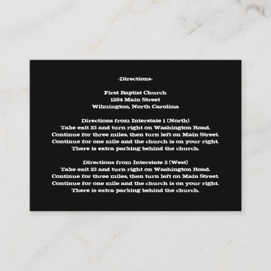 愛文字の道順プラムにカードを挿入 エンクロージャーカード (正面)