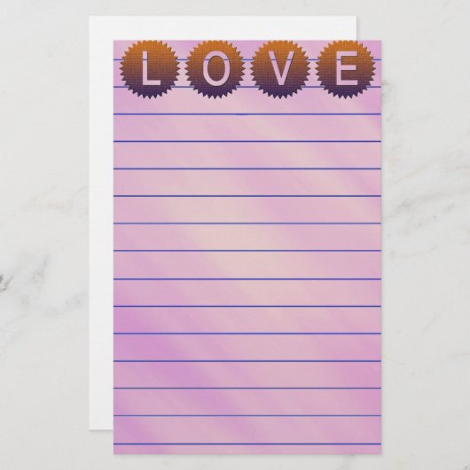 愛文房具 便箋 (正面/裏面)