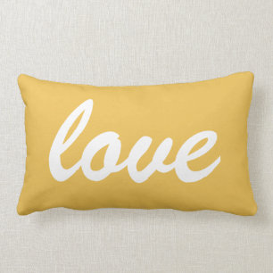 愛日光の黄色の新しい家のギフト ランバークッション