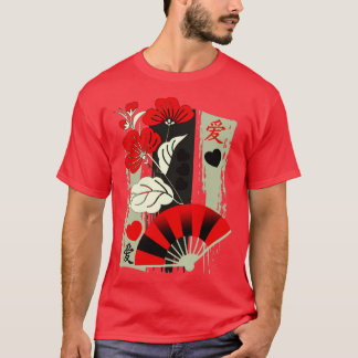 愛日本の愛 Tシャツ