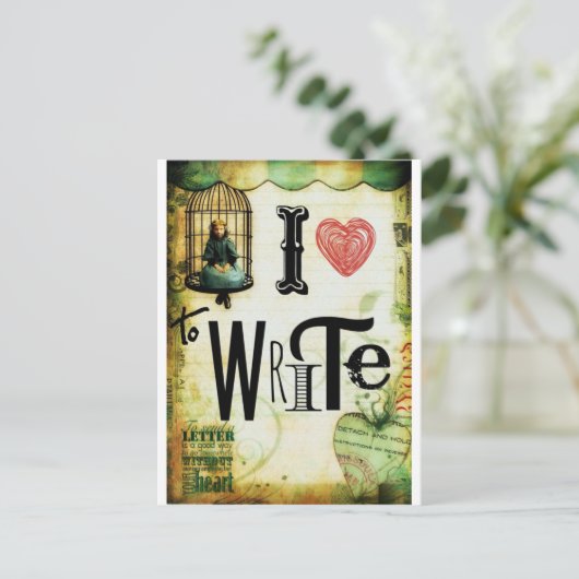 愛書の ポストカード (スタンド正面)