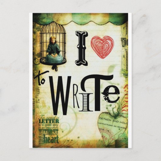 愛書の ポストカード (正面)