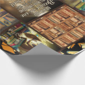 愛書好きの贈り物、愛書家、愛読の本 ラッピングペーパー (角)