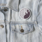 愛書家のための女性ボタンを読むヴィンテージ 缶バッジ (インサイチュ)