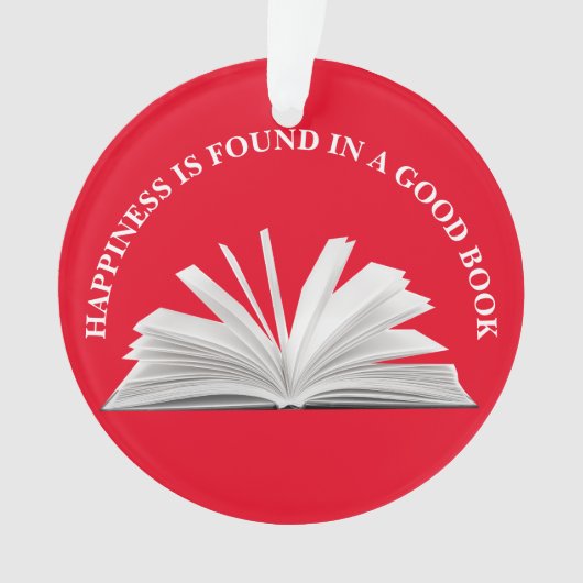 愛書家のオーナメント オーナメント (正面)