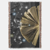 愛書家のブランケット スローブランケット (正面縦)