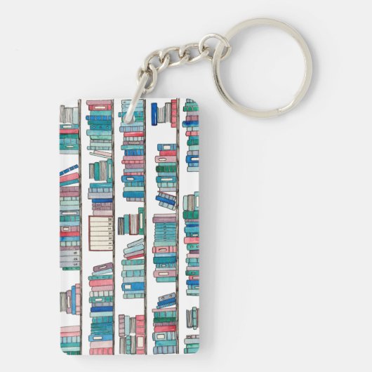 愛書家のKeychain キーホルダー (裏面)