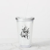 愛書家 アクリルタンブラー (裏面)