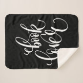 愛書家 シェルパブランケット (正面(横))