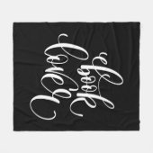 愛書家 フリースブランケット (正面(横))