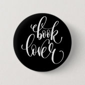 愛書家 缶バッジ (正面)