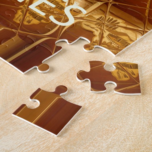 愛最高のしいアフリカ文化芸術の願い ジグソーパズル (側面)