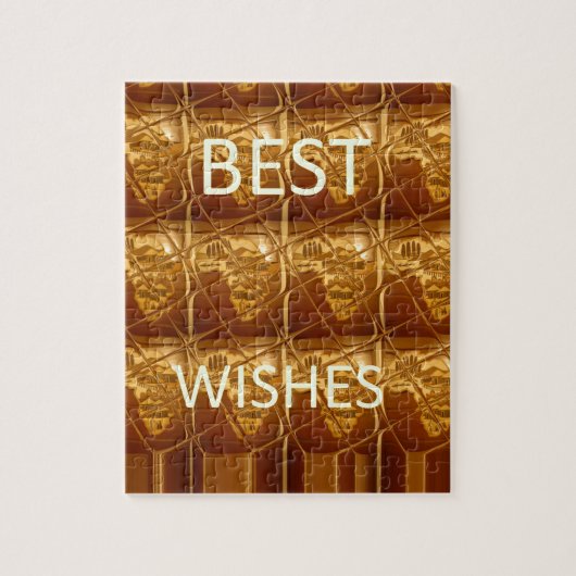 愛最高のしいアフリカ文化芸術の願い ジグソーパズル (縦)