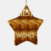 愛最高のしいアフリカ文化芸術の願い セラミックオーナメント (右)