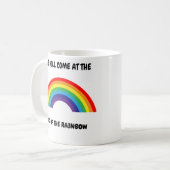 愛来は虹の先 コーヒーマグカップ (正面左)