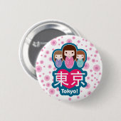 愛東京ボタン 缶バッジ (正面&裏面)