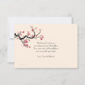 愛枝平らなサンキューカード サンキューカード (裏面)