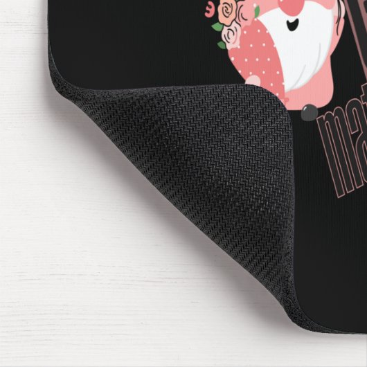 愛格言どのような格言と花バルーンシール マウスパッド (コーナー)