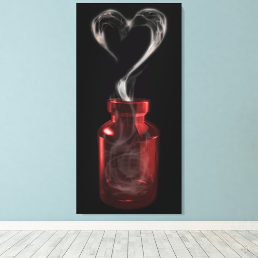 愛毒 キャンバスプリント (インサイチュ (ウッドフロア))